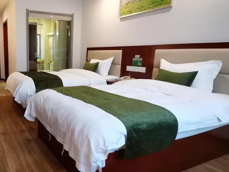 Greentree Inn Anhui Hefei Mengcheng Road Beierhuan Express Hotel Kültér fotó