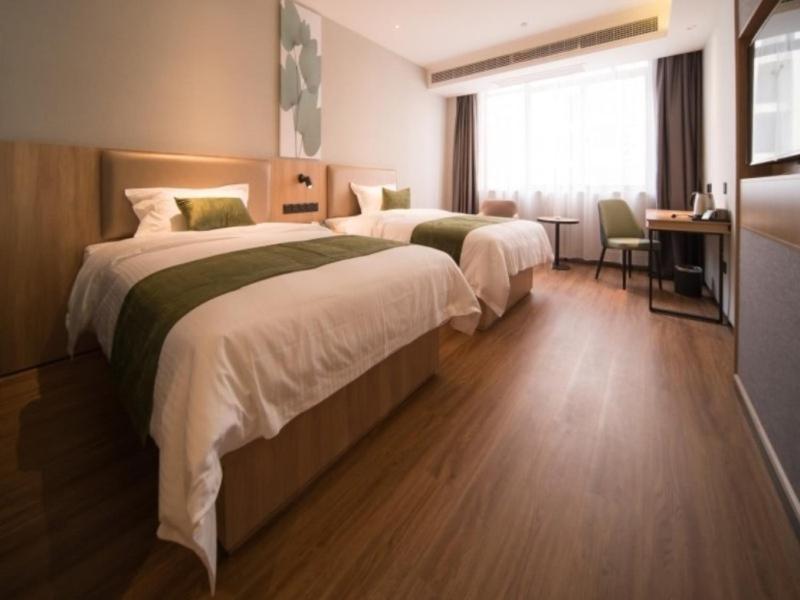 Greentree Inn Anhui Hefei Mengcheng Road Beierhuan Express Hotel Kültér fotó