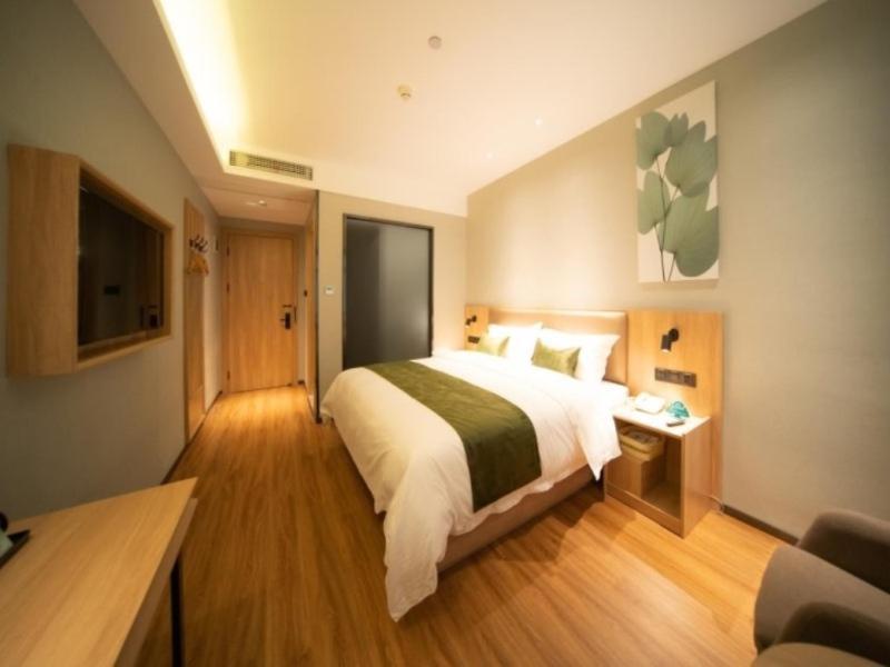 Greentree Inn Anhui Hefei Mengcheng Road Beierhuan Express Hotel Kültér fotó