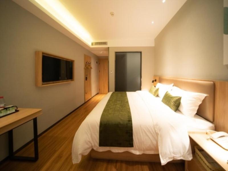 Greentree Inn Anhui Hefei Mengcheng Road Beierhuan Express Hotel Kültér fotó