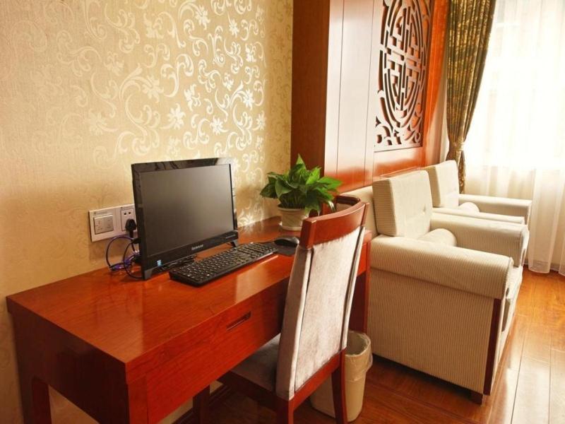 Greentree Inn Anhui Hefei Mengcheng Road Beierhuan Express Hotel Kültér fotó